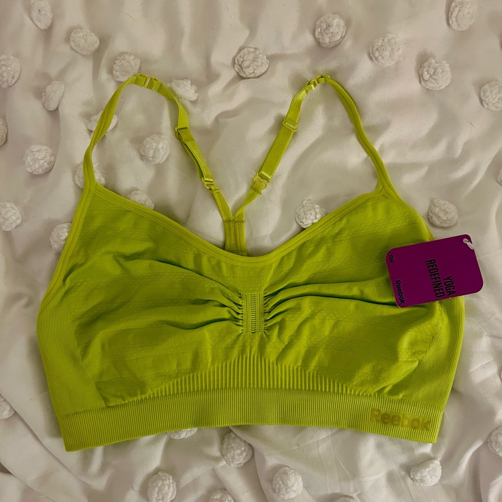 Reebok Yoga Racerback Bra.  Size Small.  NWT.